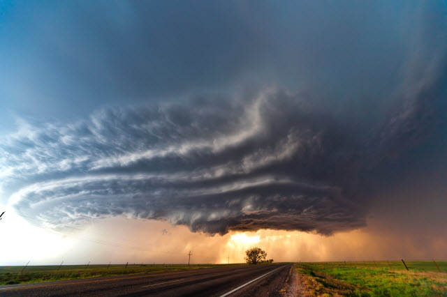 A Supercell Thunderstorm Can Produce a Supercell Tornado
