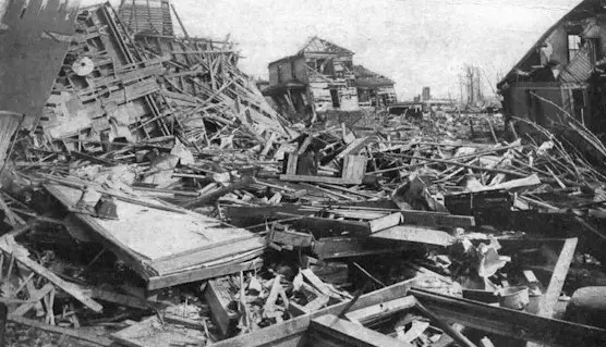 Murphysboro, Illinois After the Tri State Tornado of 1925